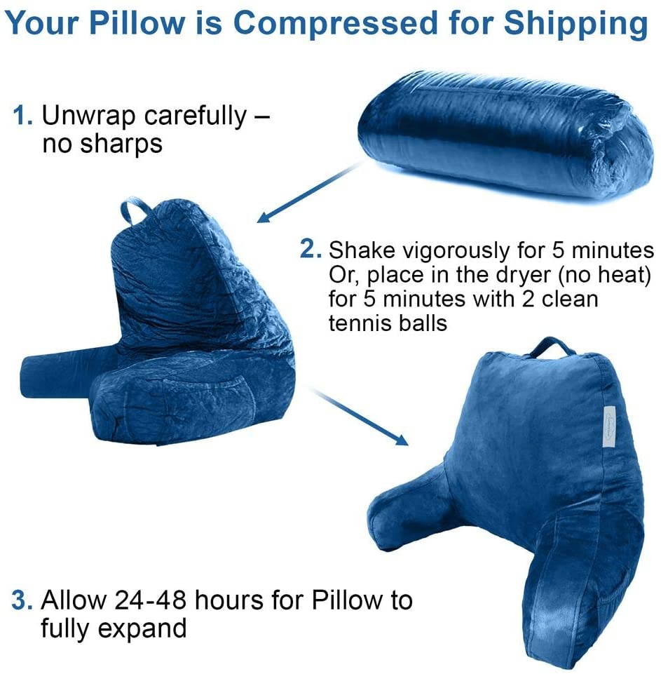 Retap Lumbar Support Pillow Cotton Sleep Bed Cushion Adjustable